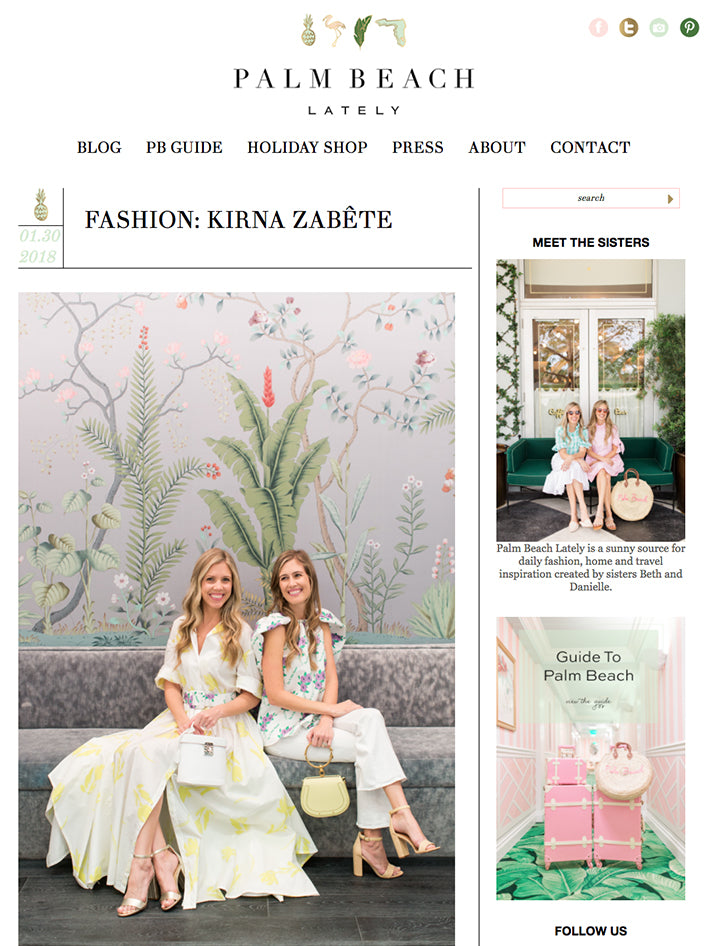 Palm Beach Lately - Visit to the Palm Beach Boutique