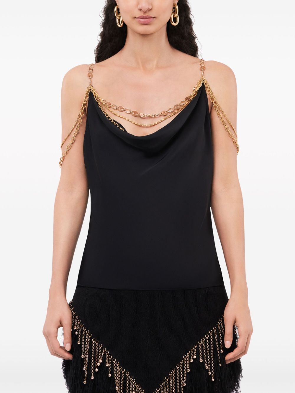 Chain-Detail Top