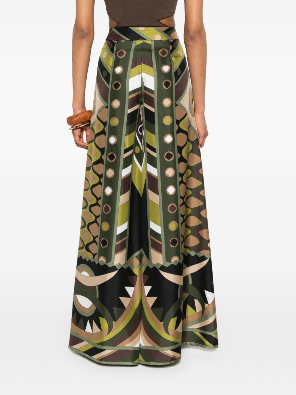 Vivara-Print Palazzo Pants