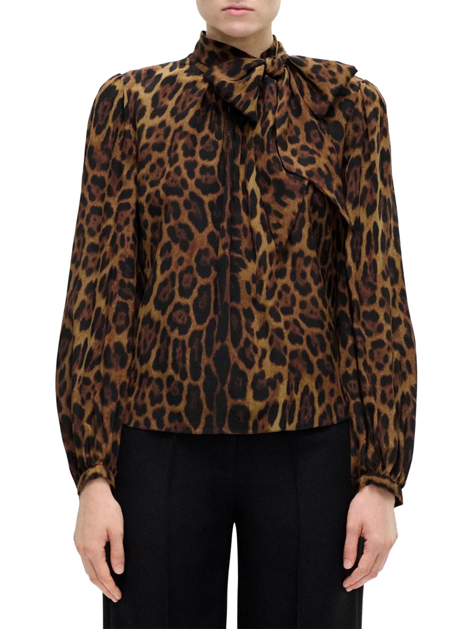 Joan Top In Crepe De Chine