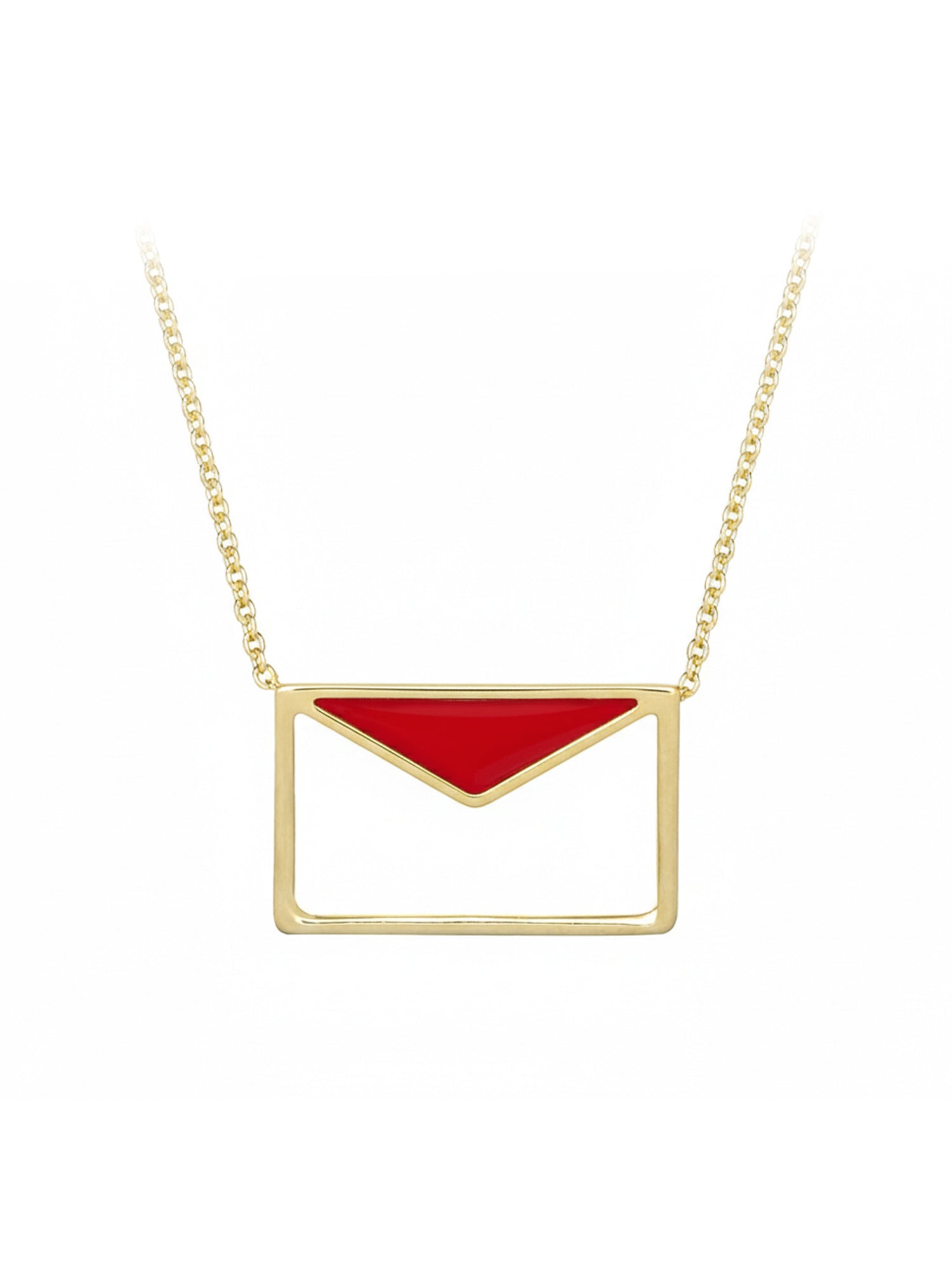 Carta Prisma Enamel Necklace