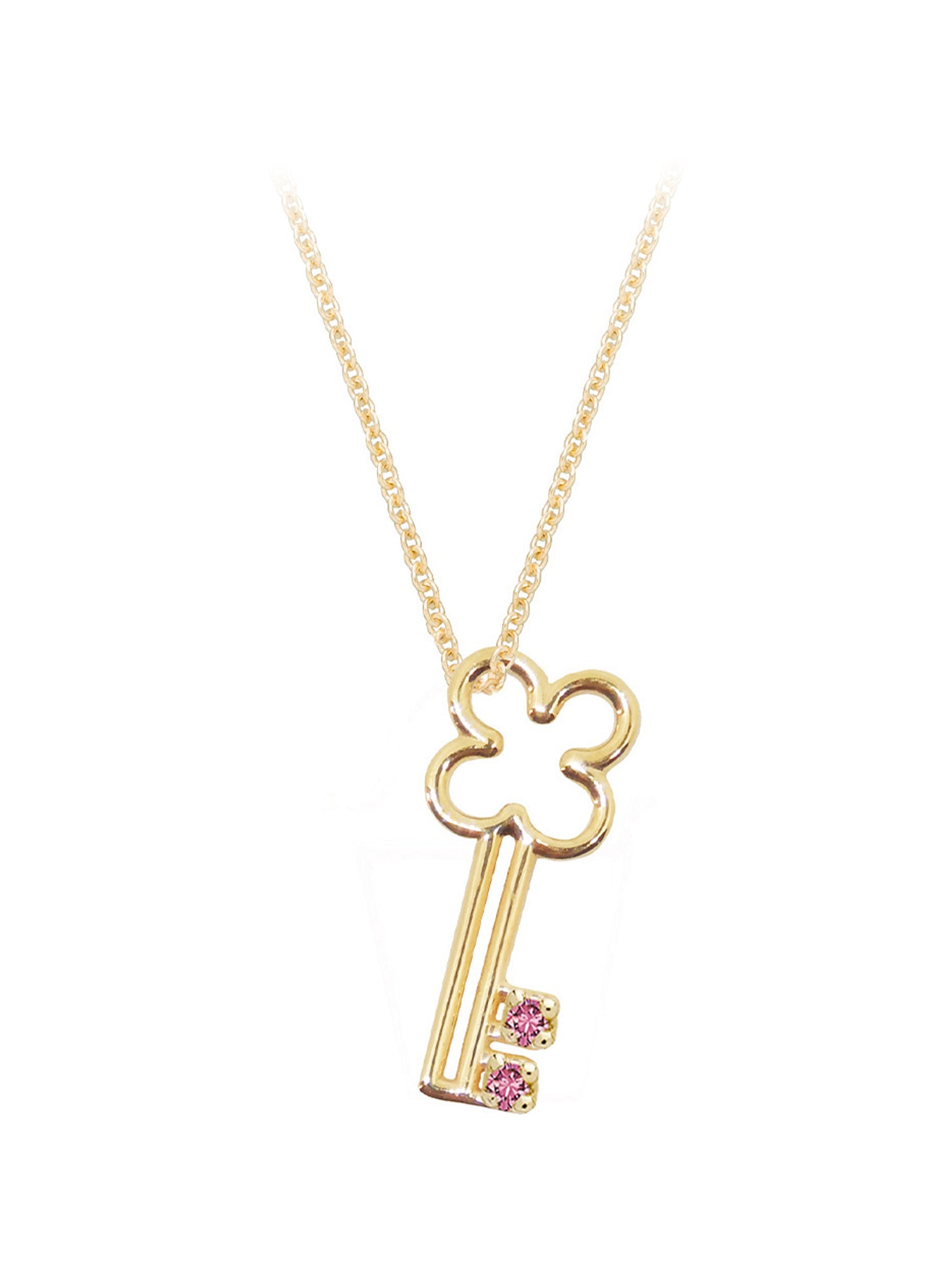Pink Sapphire Llavécita Necklace