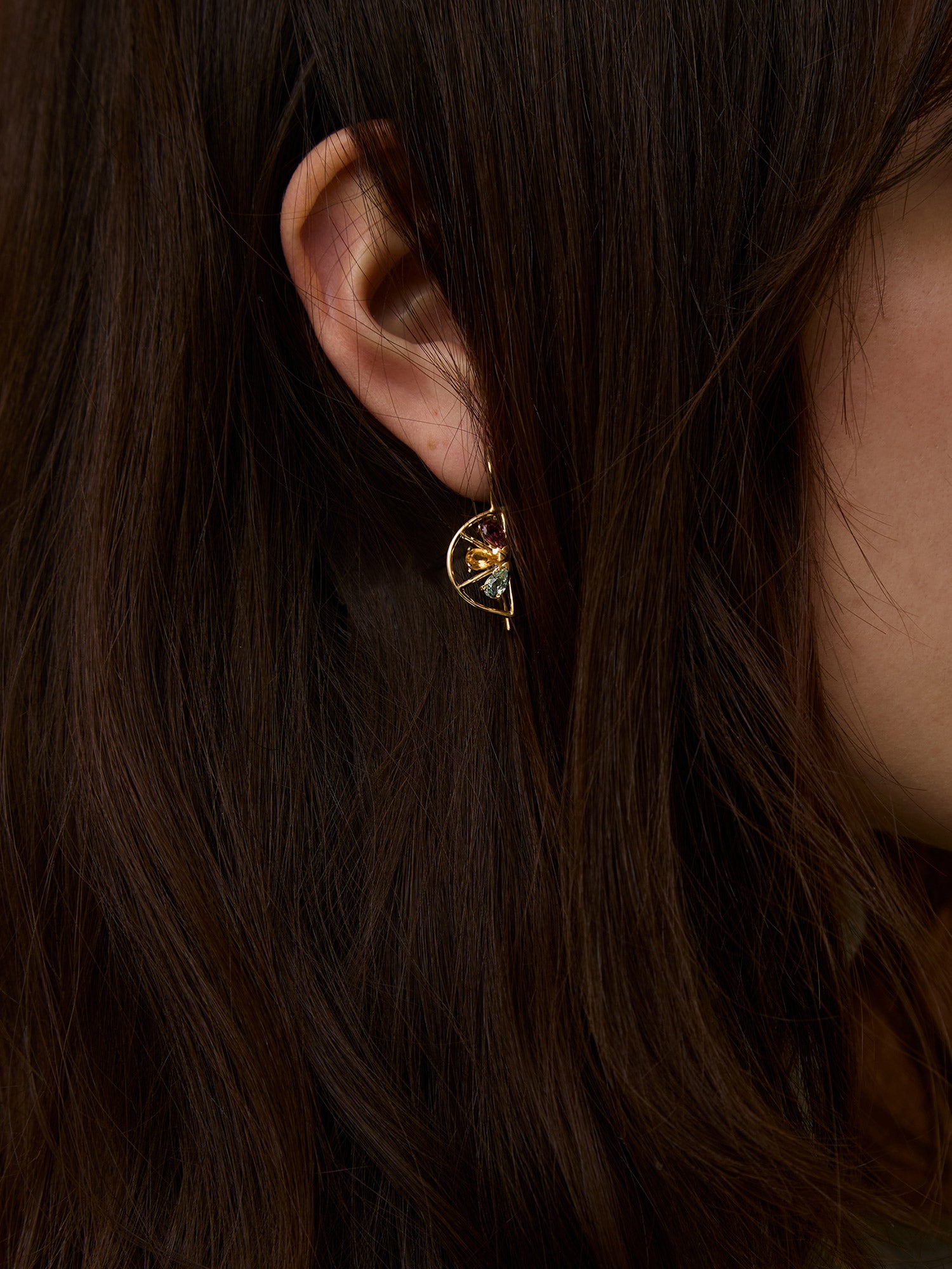 Naranja Trio Earring