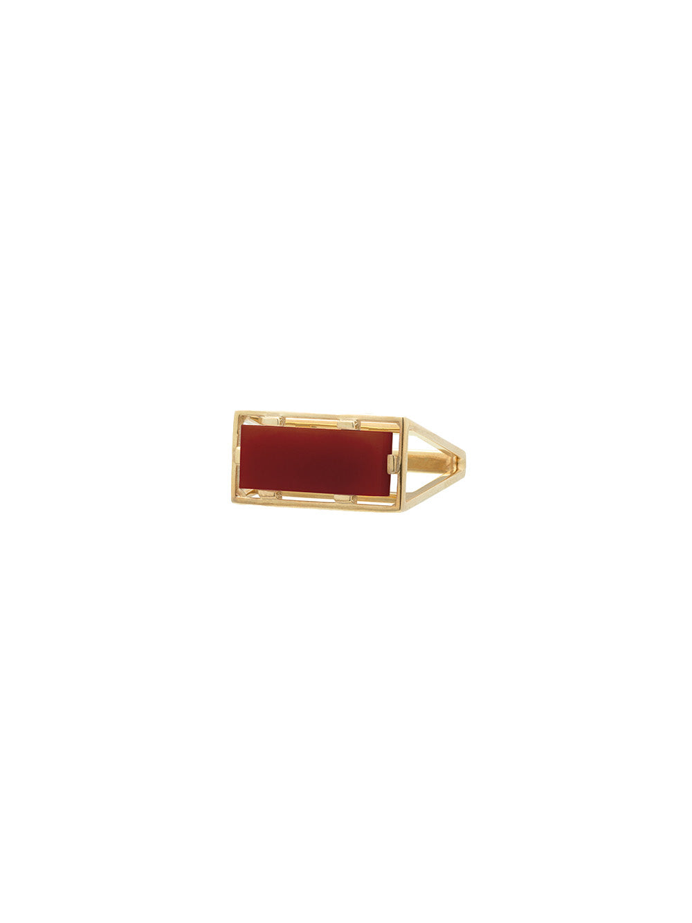 Diaspro Carnelian Ring