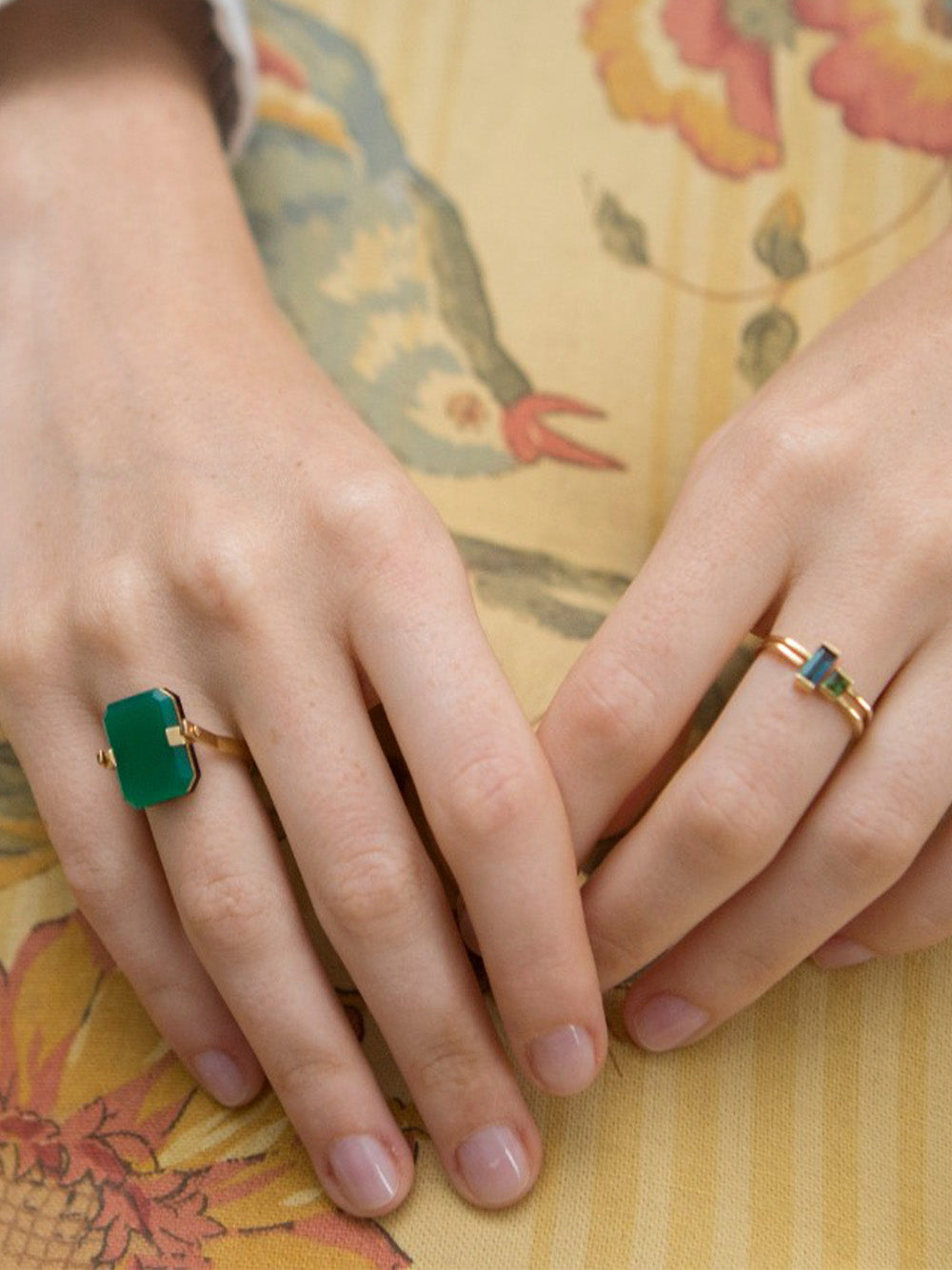 Deco Sandwich Ring
