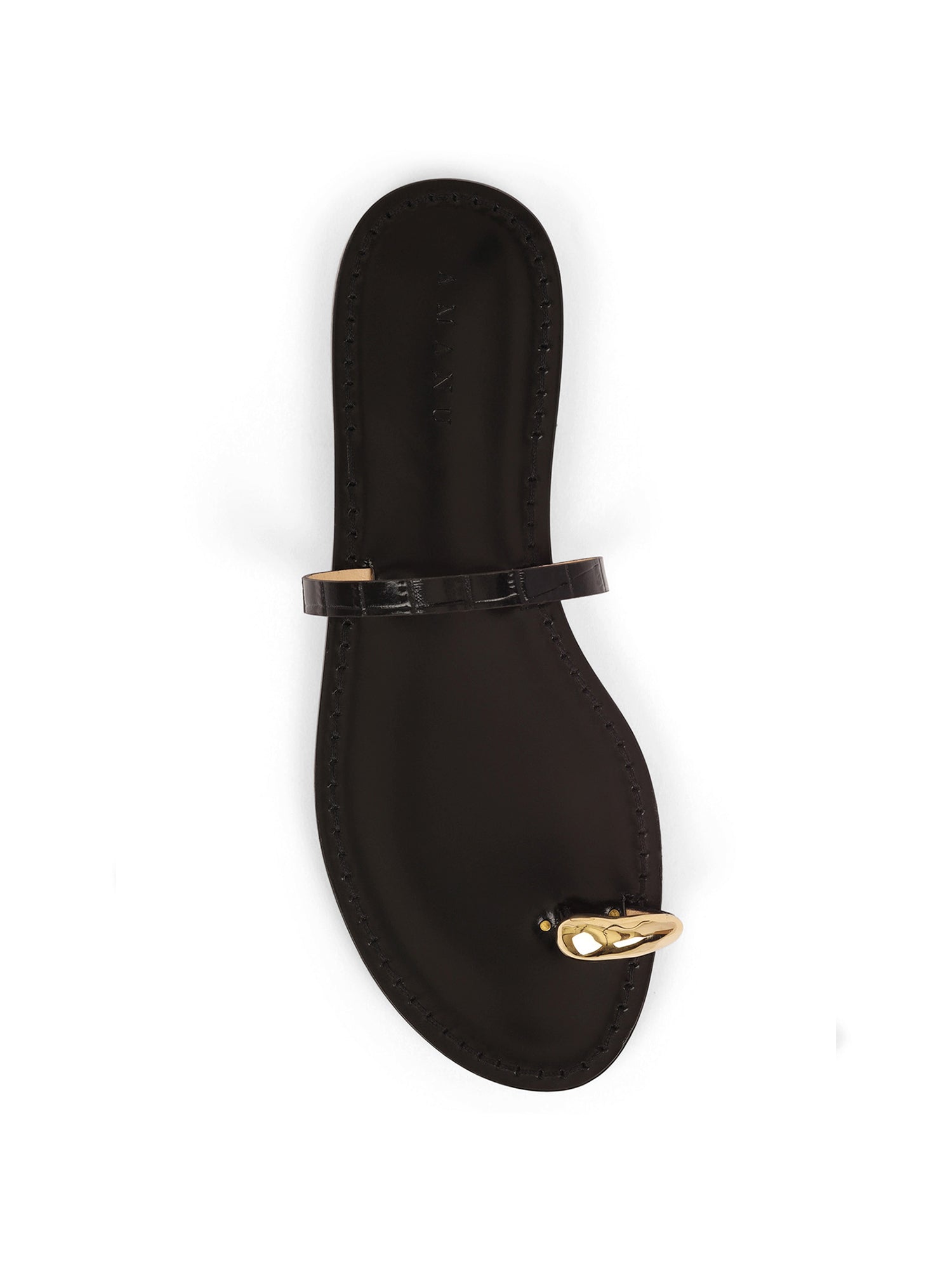 Croc-Embossed Kibera Sandals