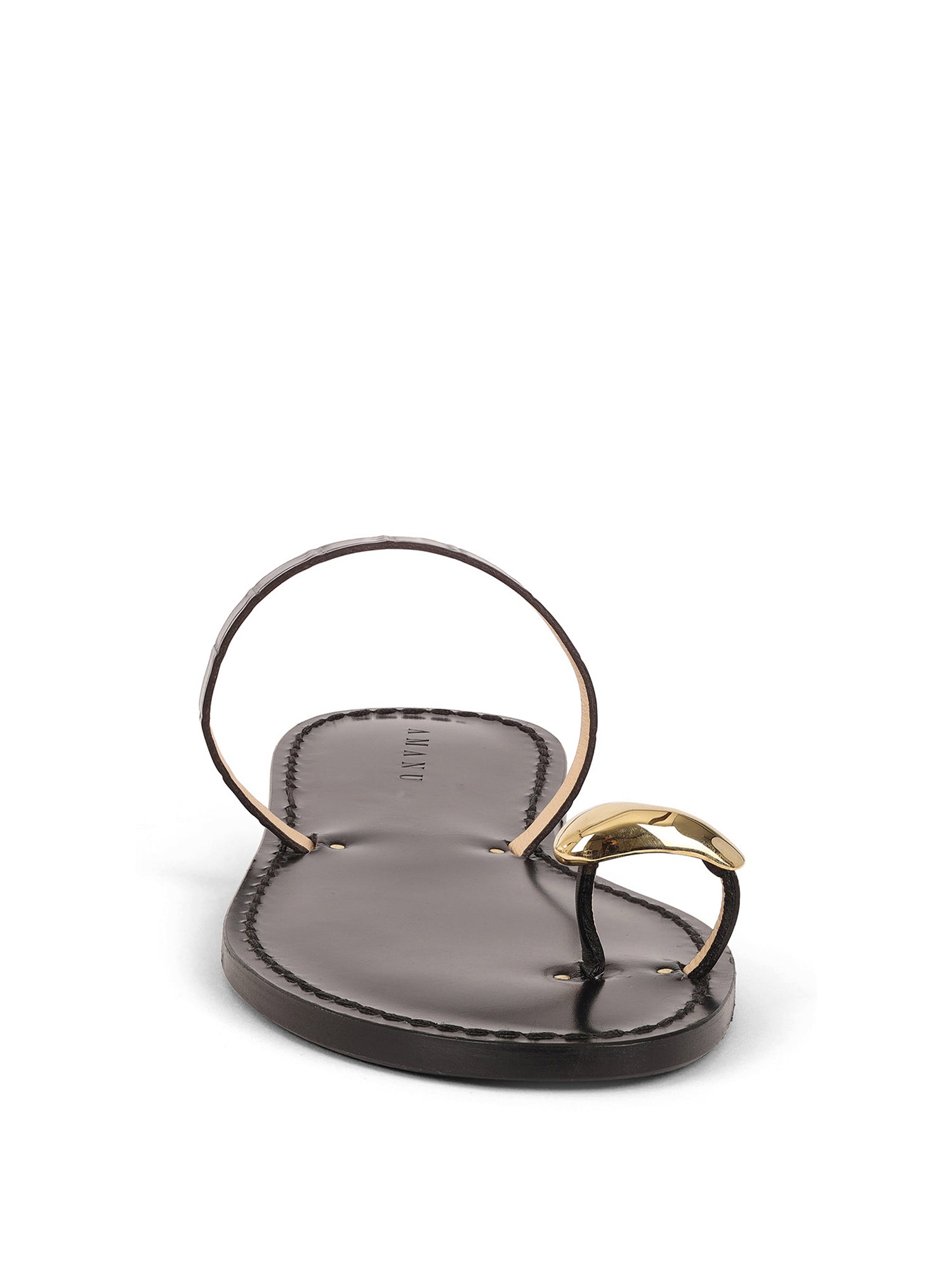 Croc-Embossed Kibera Sandals