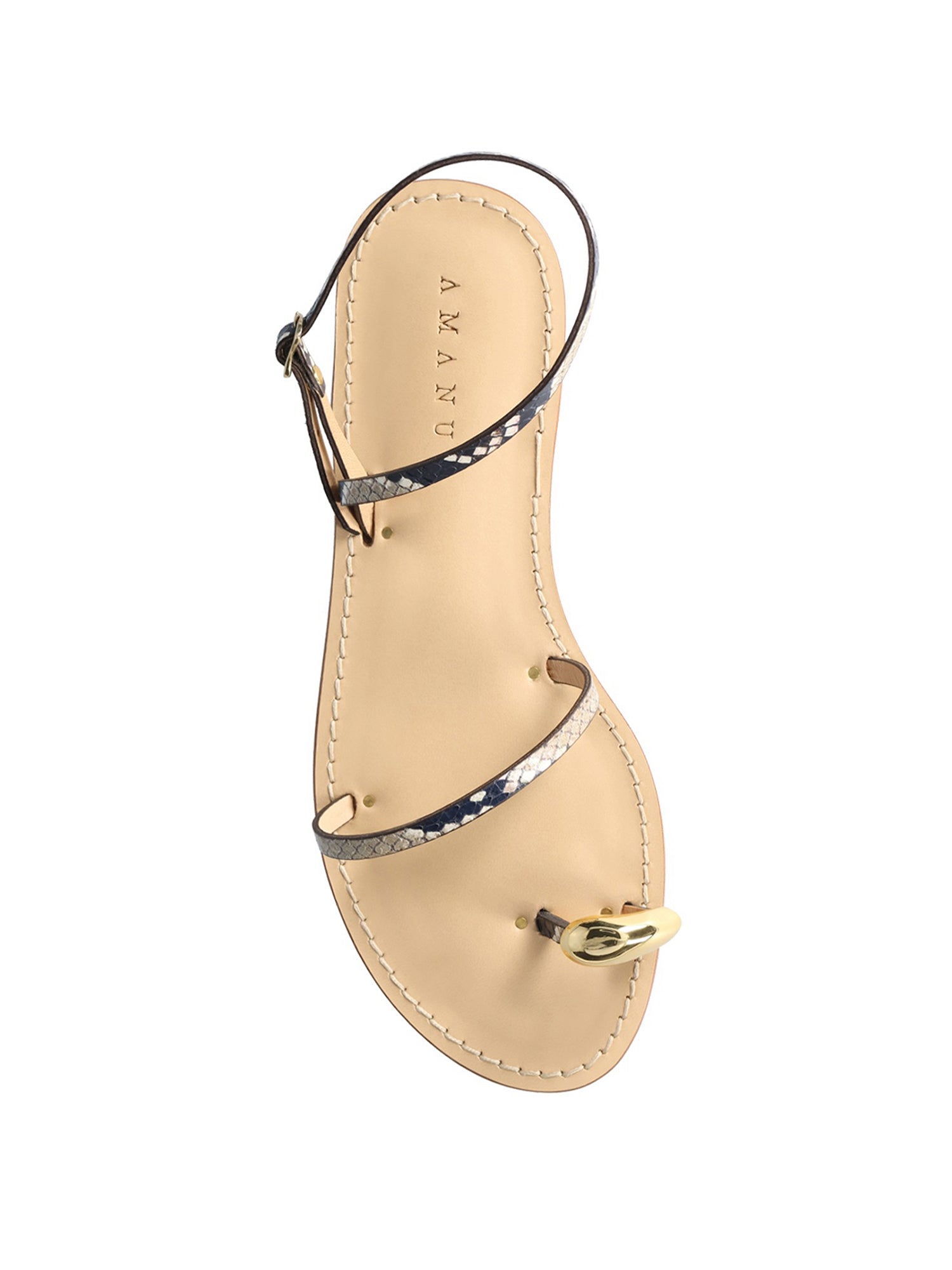 Python-Printed Marrakech Sandals