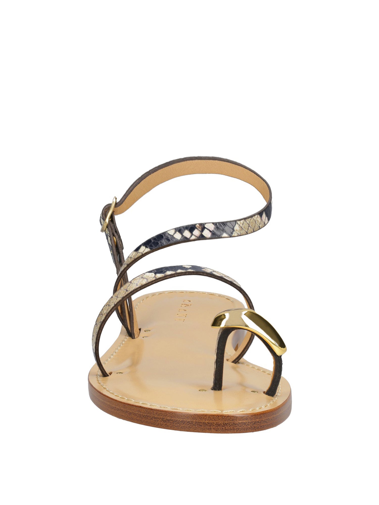 Python-Printed Marrakech Sandals