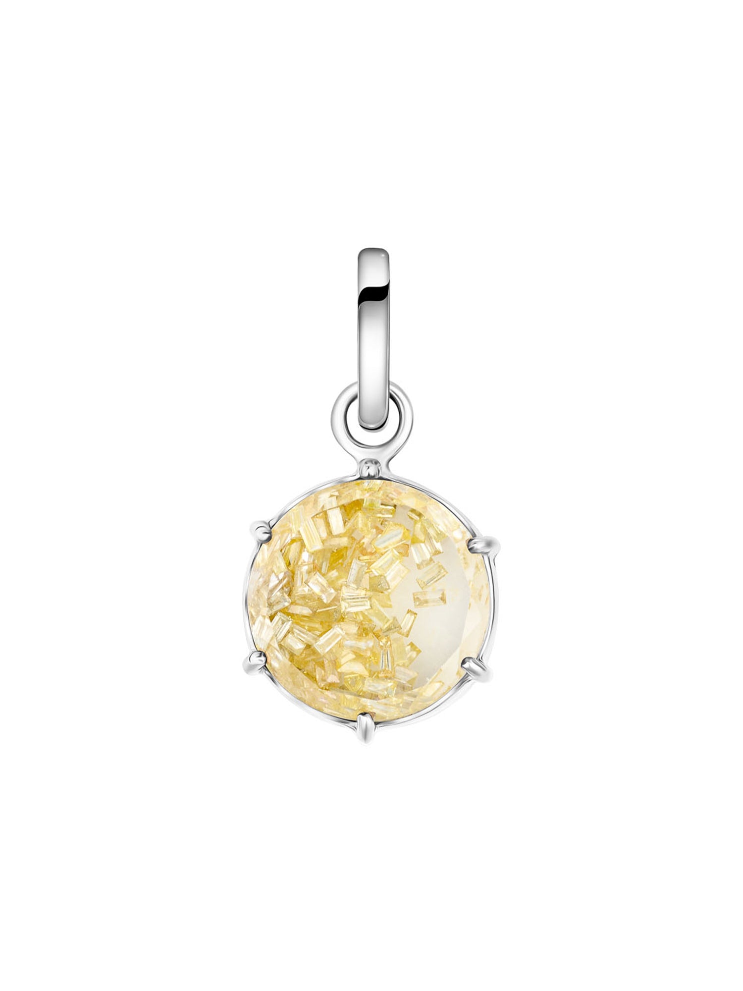 Fancy Yellow Diamond Charm