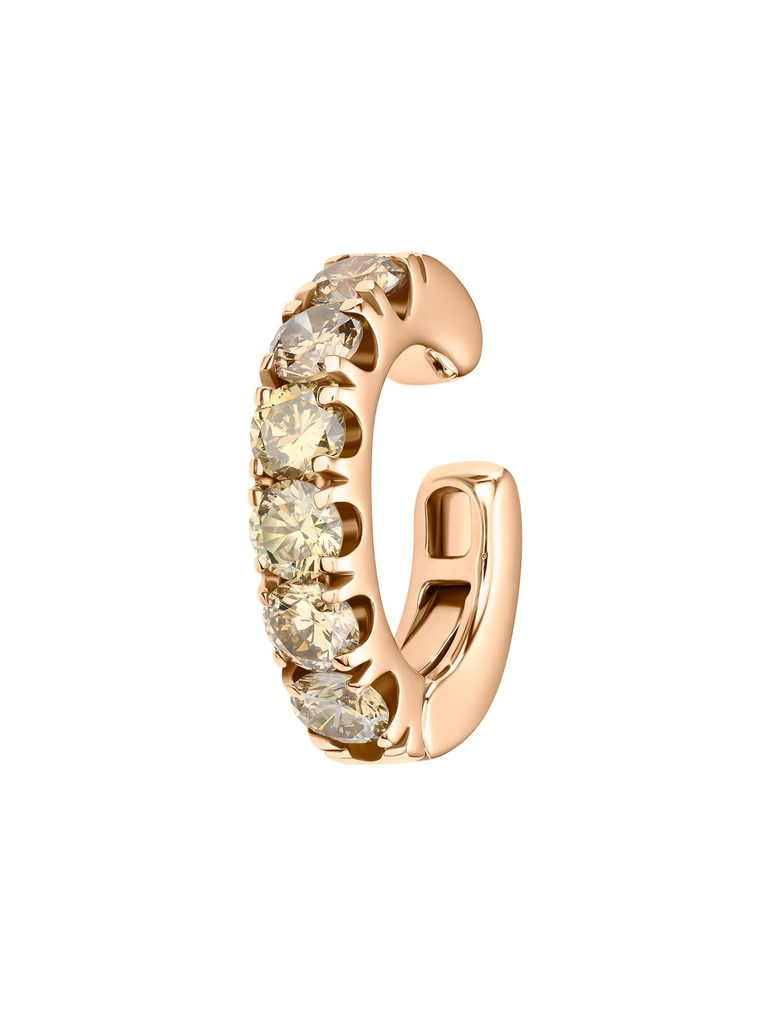Jumbo Brown Diamond Ear Cuff