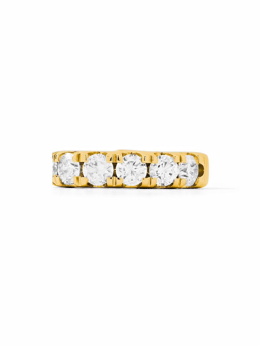 Jumbo Yellow Gold Diamond Ear Cuff