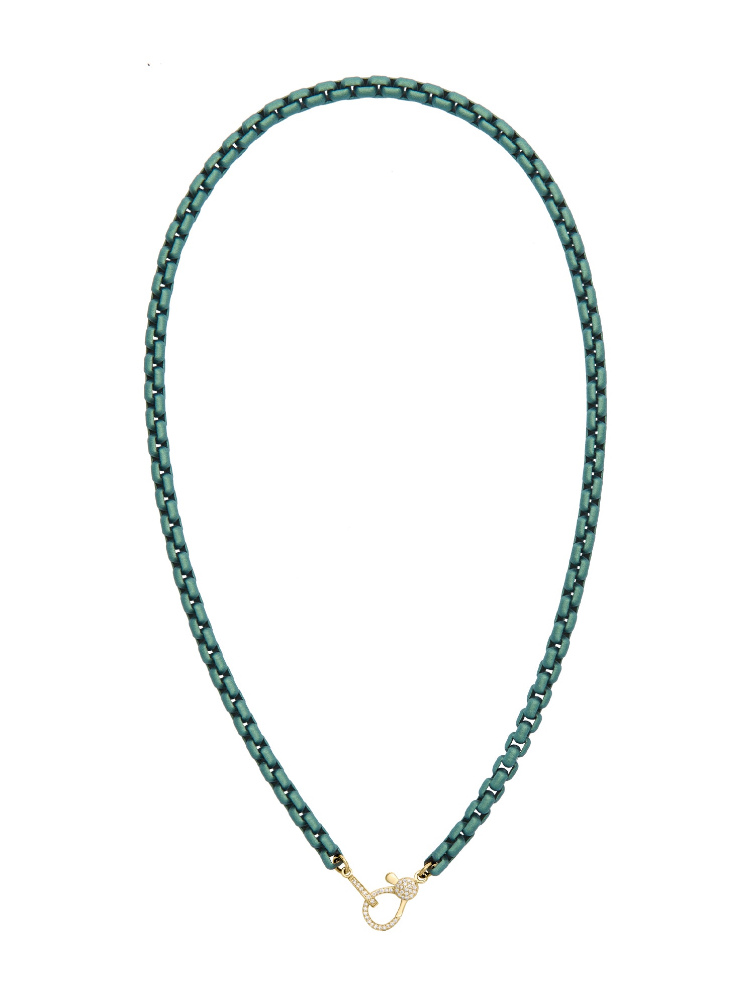 Green Pearl Graffiti Chain