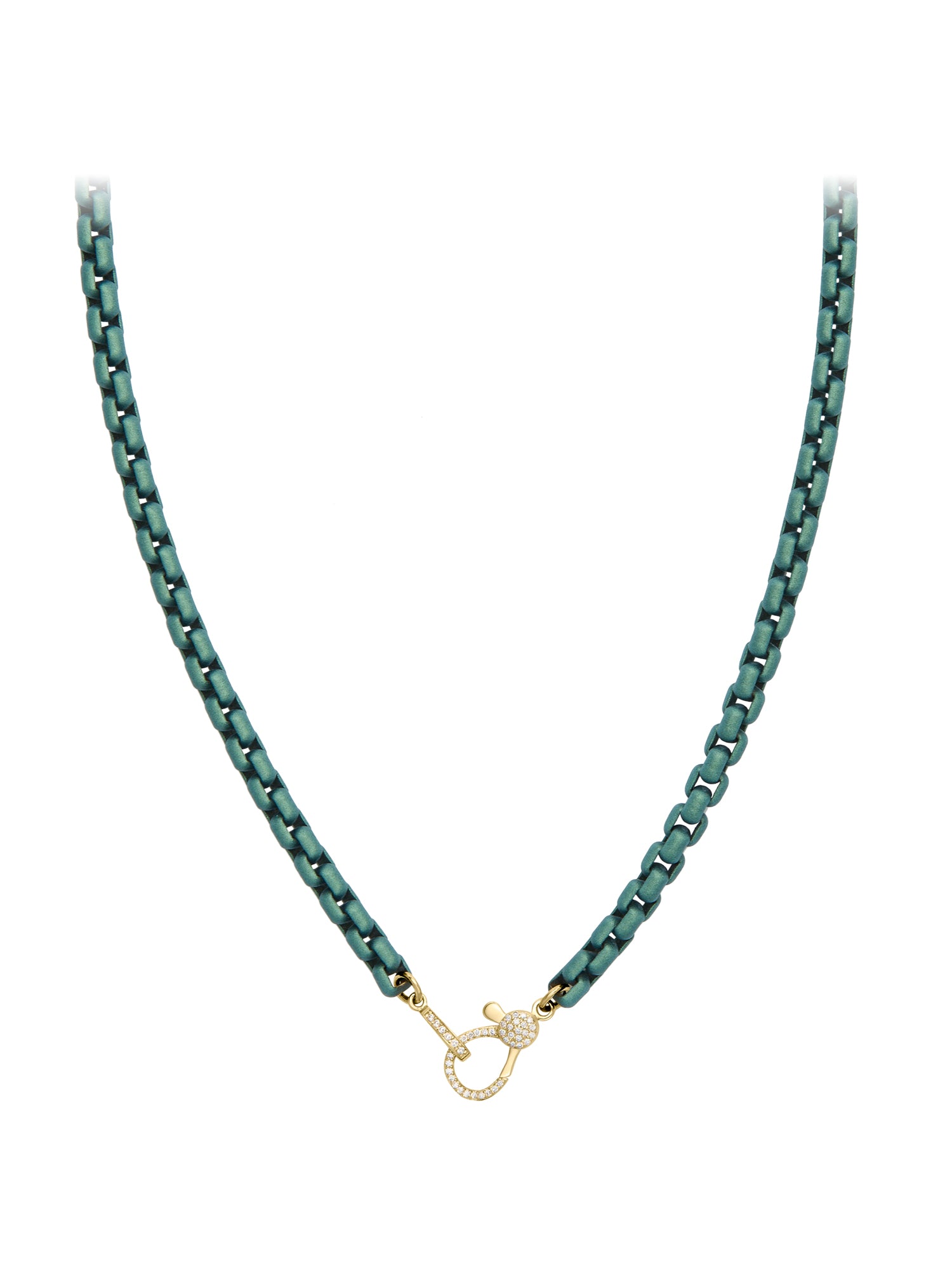 Green Pearl Graffiti Chain
