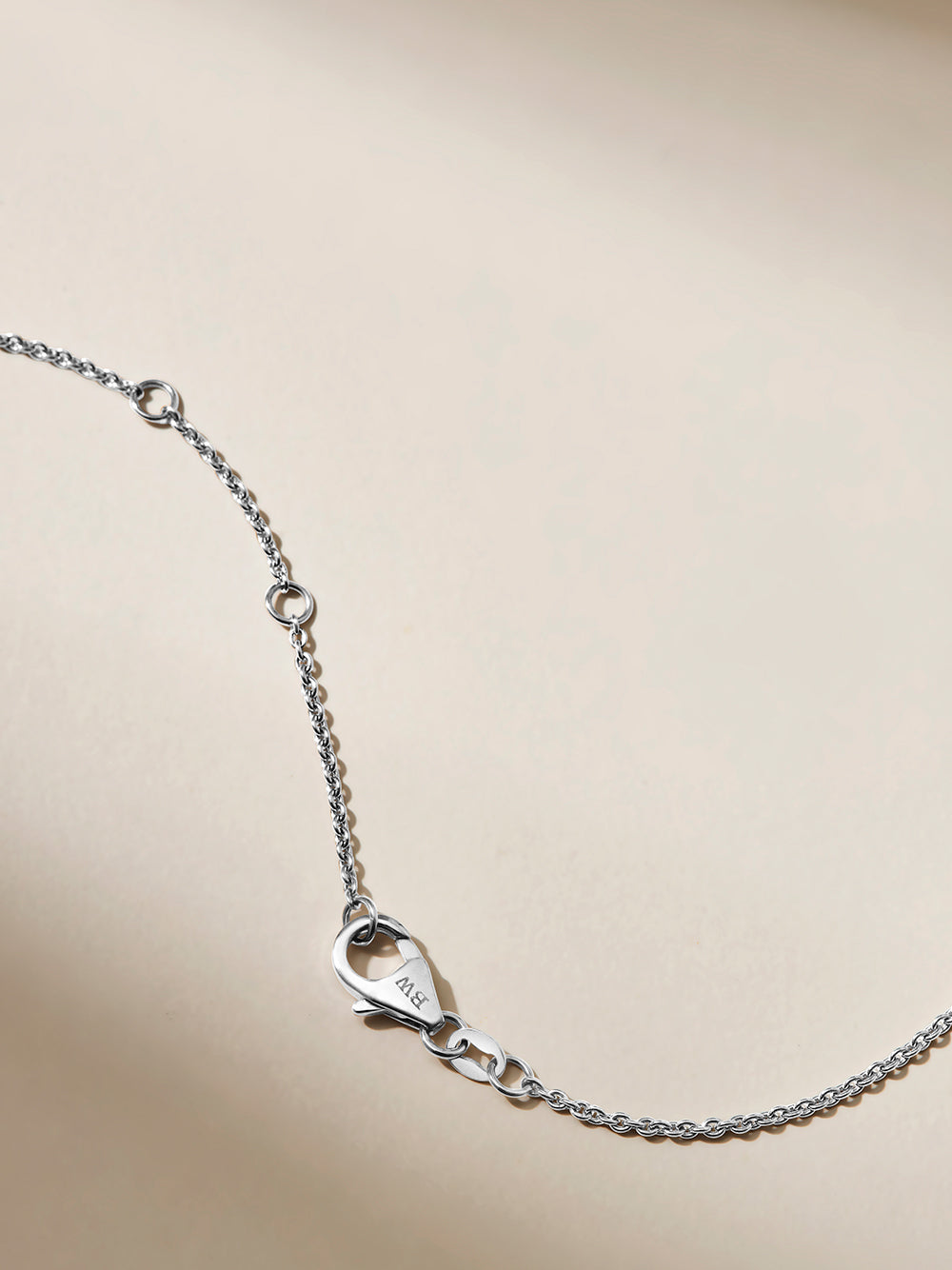 White Gold Everywhere Tennis Necklace