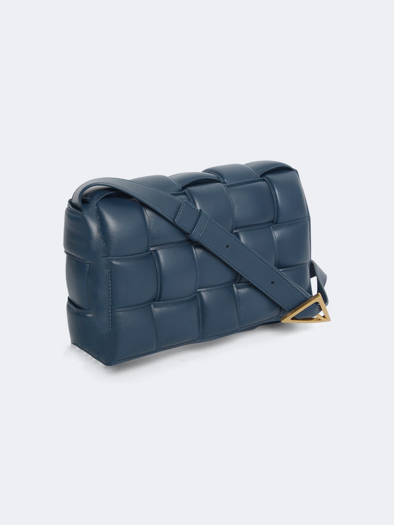 Bottega Veneta Small Loop Leather Camera Bag - Women's - Calf Leather in  Blue