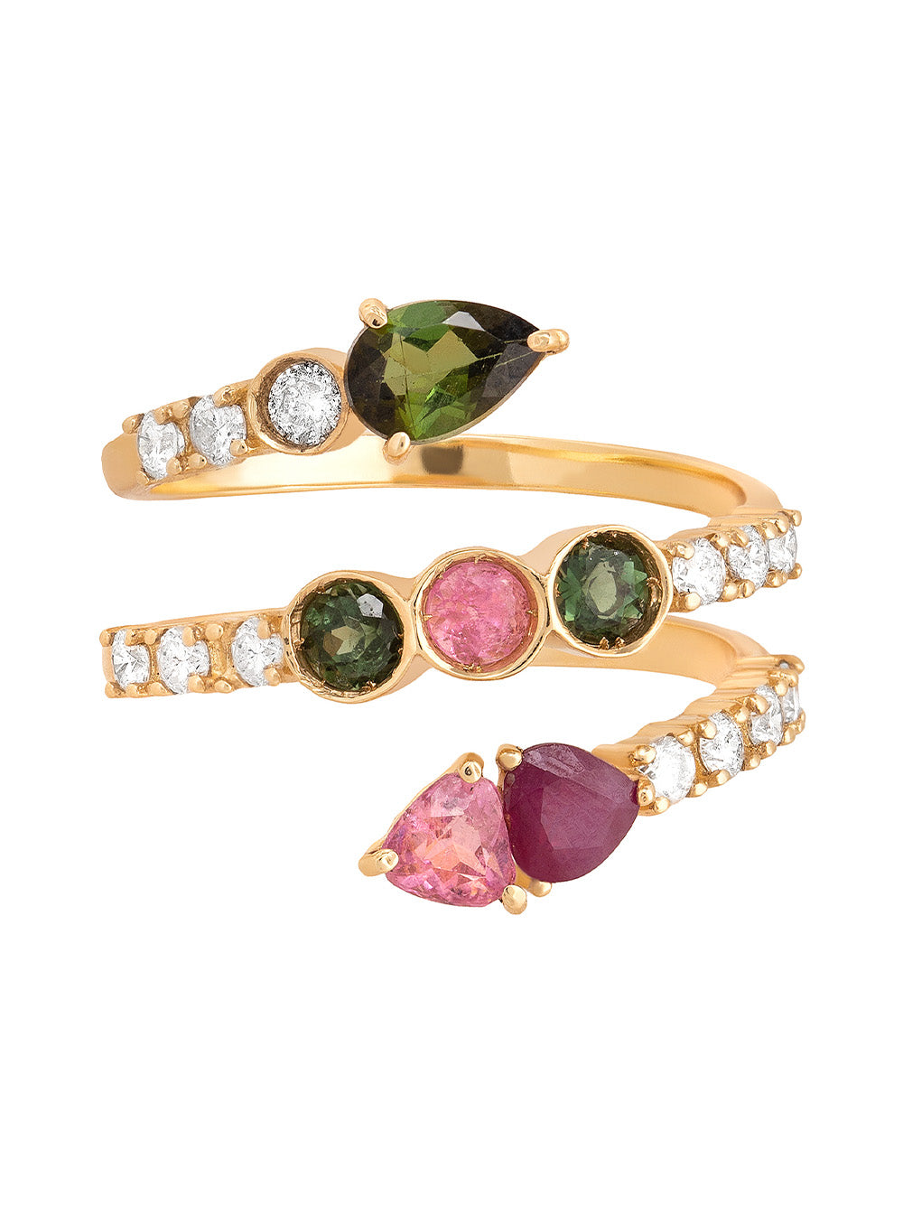 Double Circle Earrings