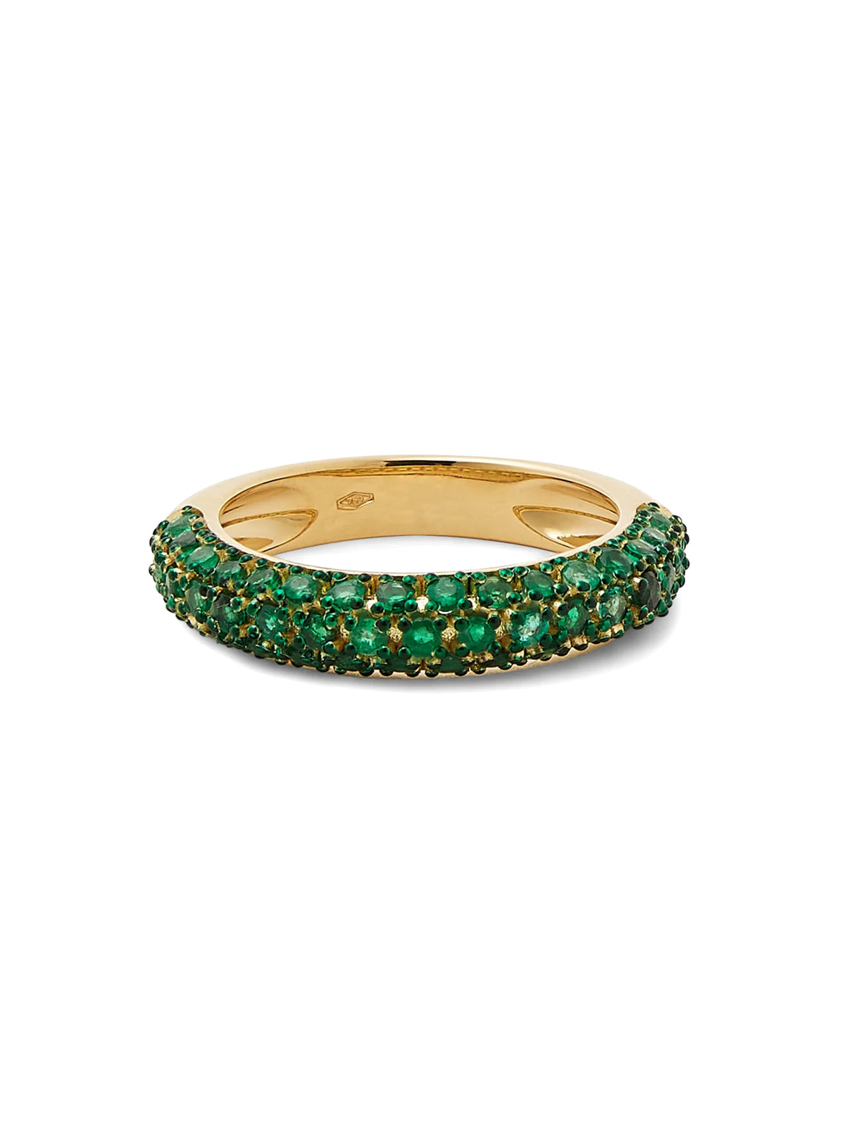 Essential Emerald Bubble Ring