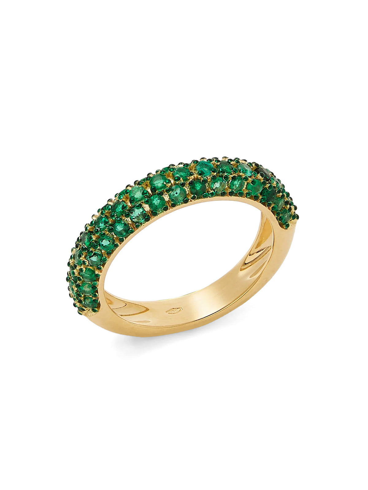 Essential Emerald Bubble Ring