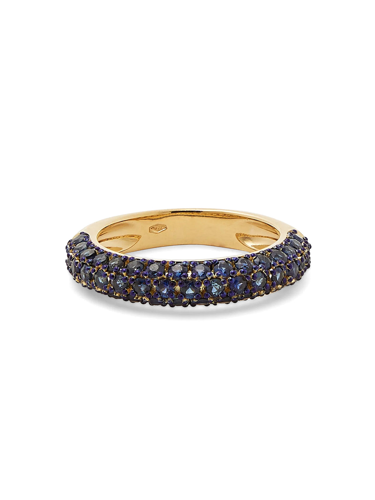 Essential Blue Sapphire Bubble Ring