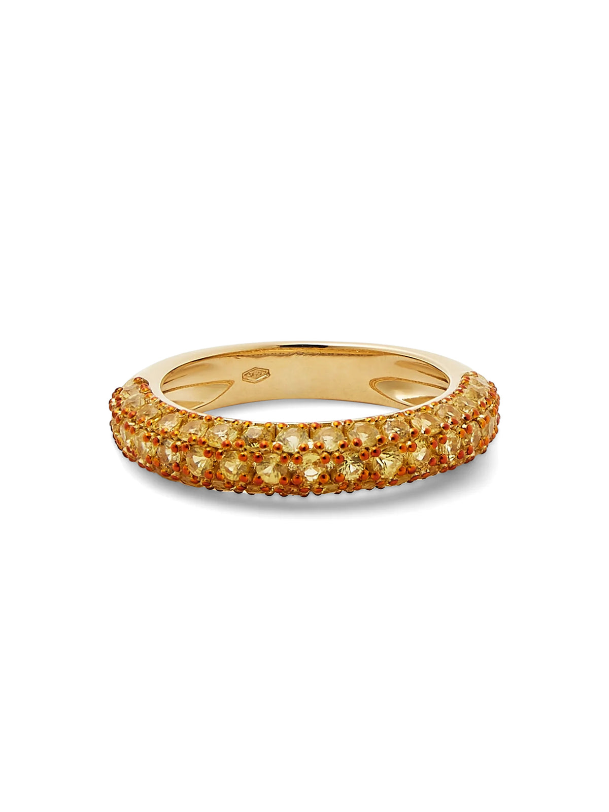 Essential Yellow Sapphire Bubble Ring
