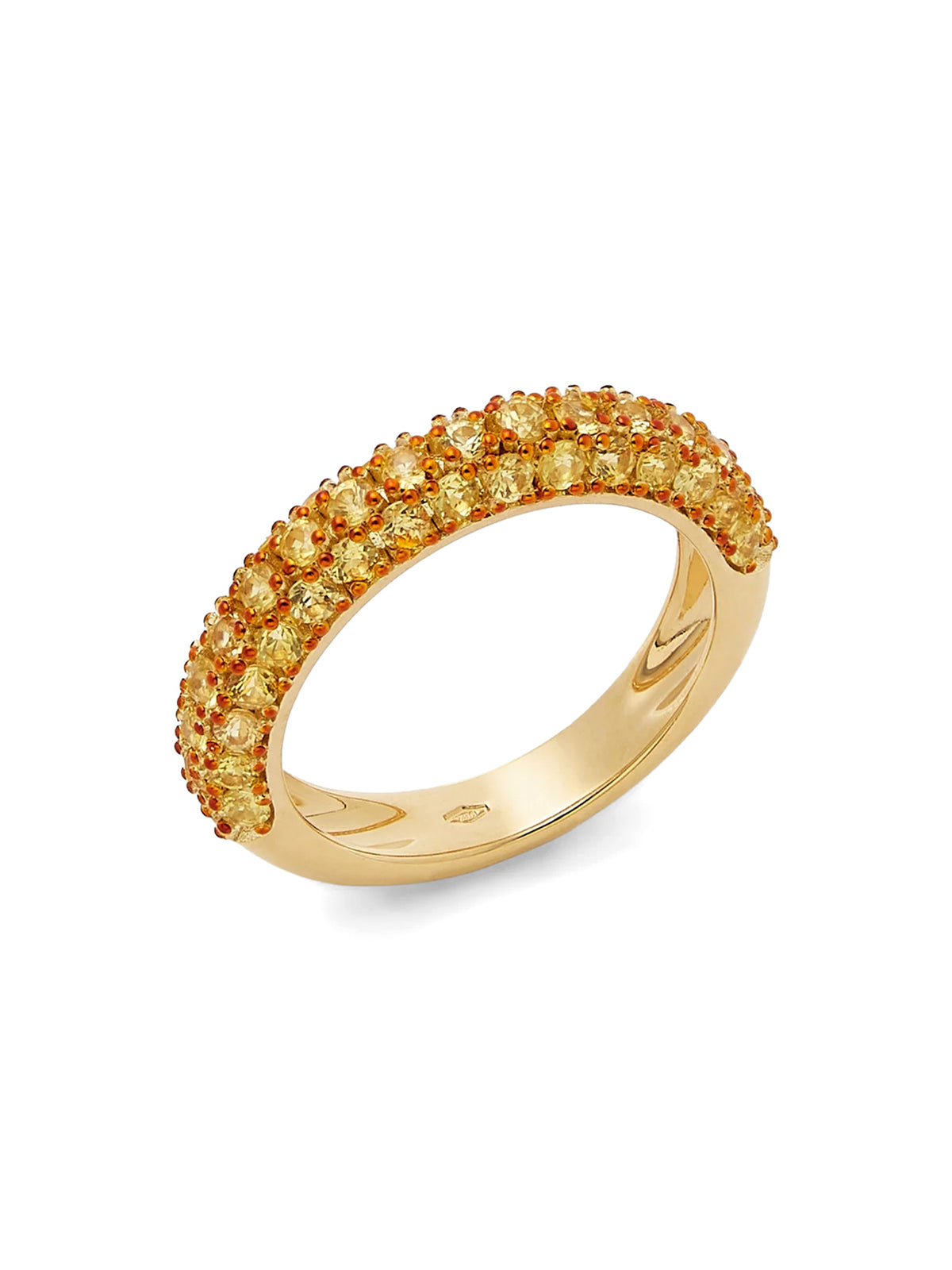Essential Yellow Sapphire Bubble Ring
