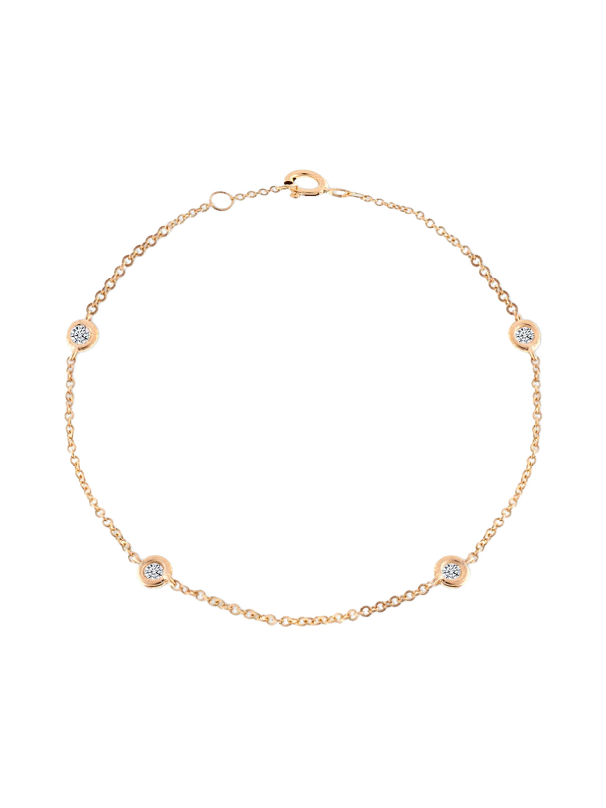Essential Diamond Bezel Bracelet