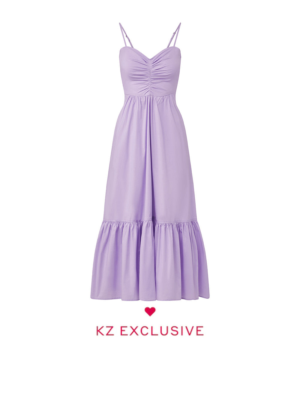 The Claudina Dress PURPLE / M The Claudina Dress PURPLE / M