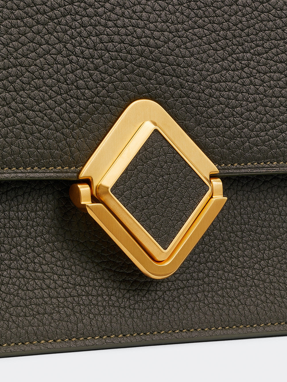 Anina Lagun Crossbody with Brushed Gold