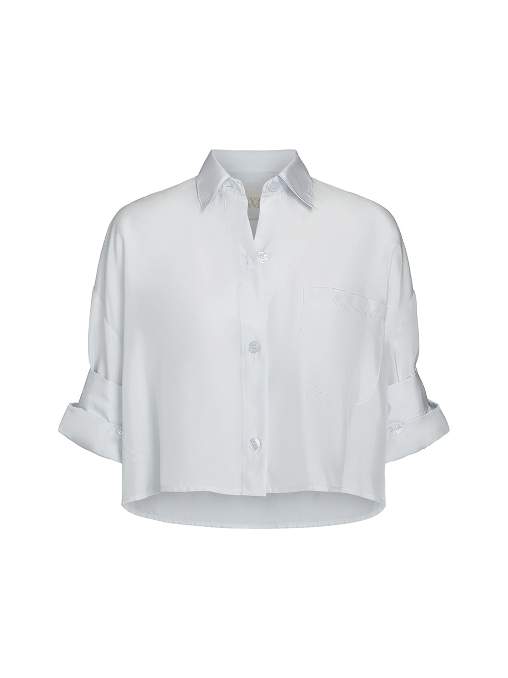Next Ex Shirt in Washed Silk Habotai