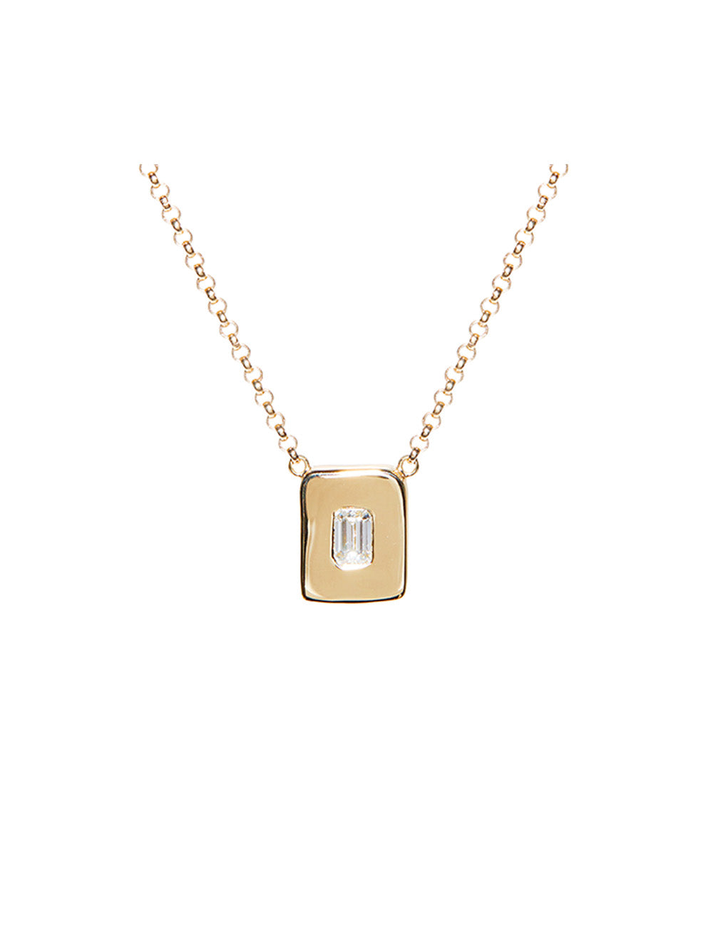 Diamond Nugget Necklace