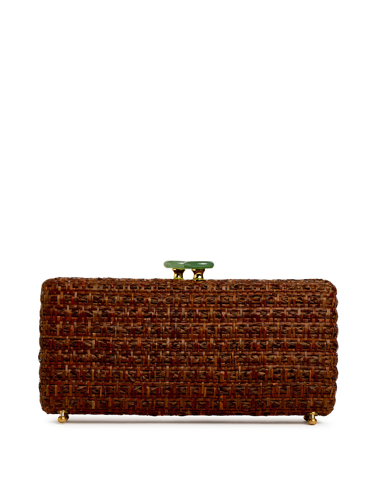 Akumal Raffia Clutch