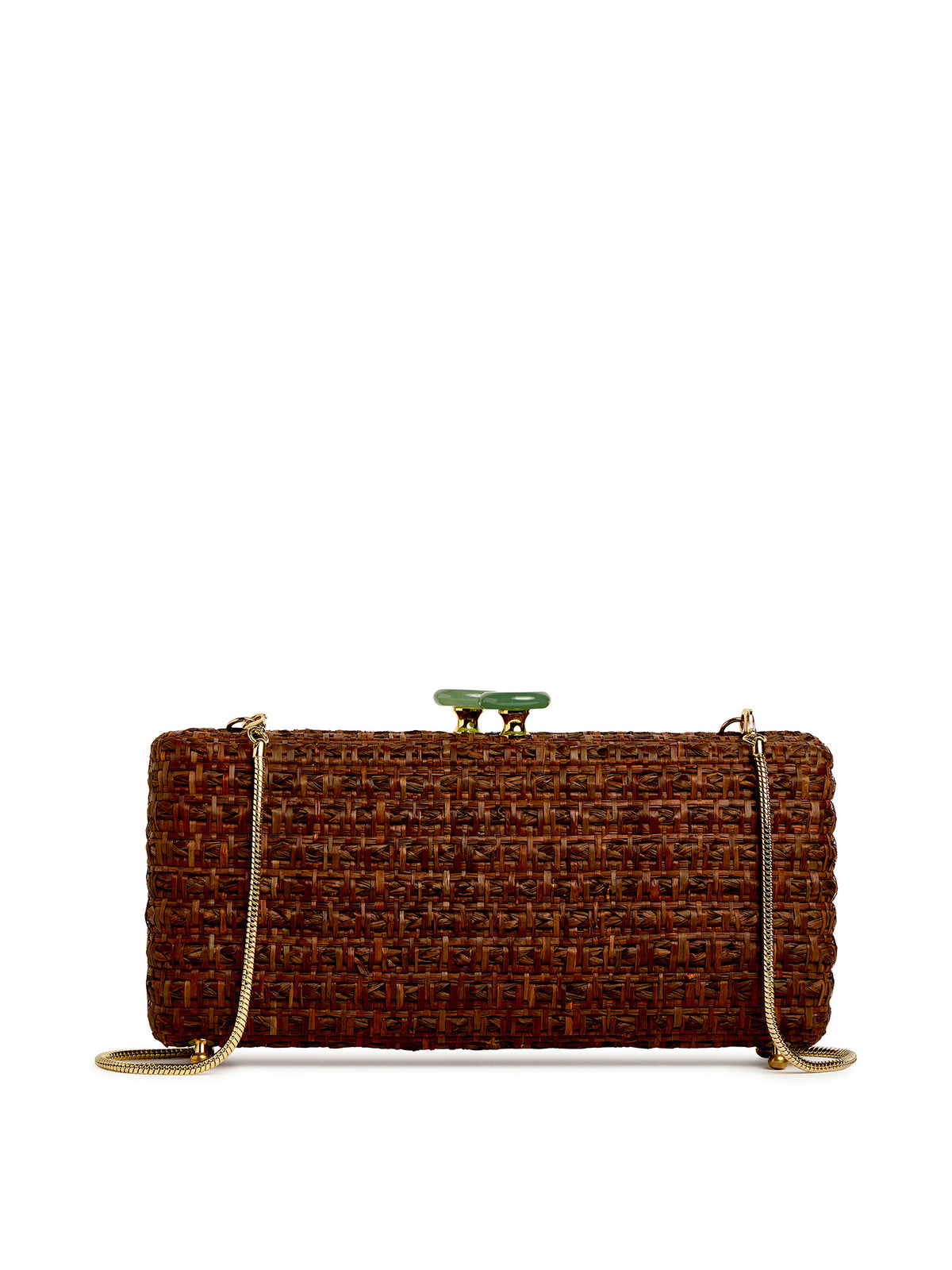 Akumal Raffia Clutch