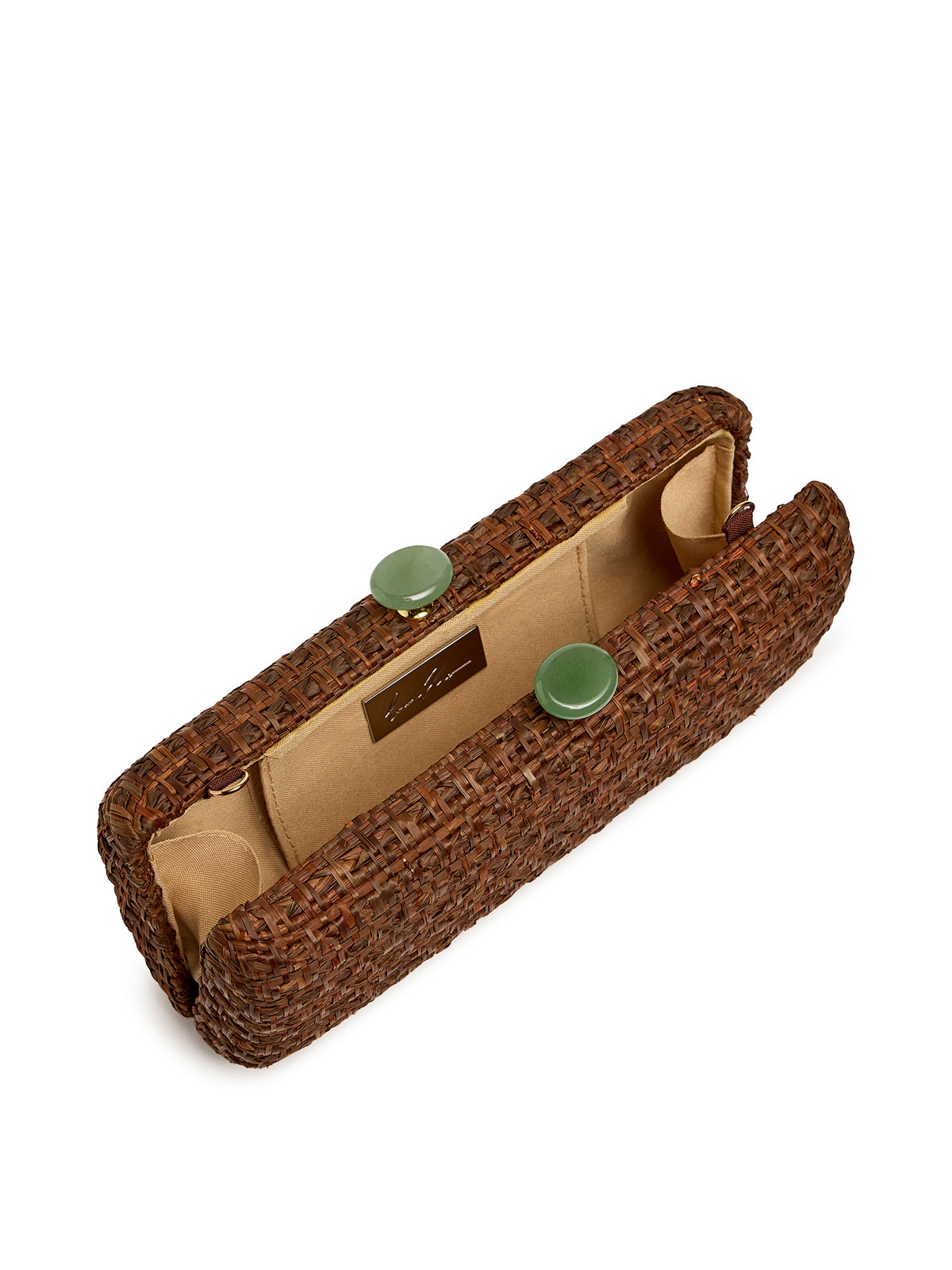Akumal Raffia Clutch
