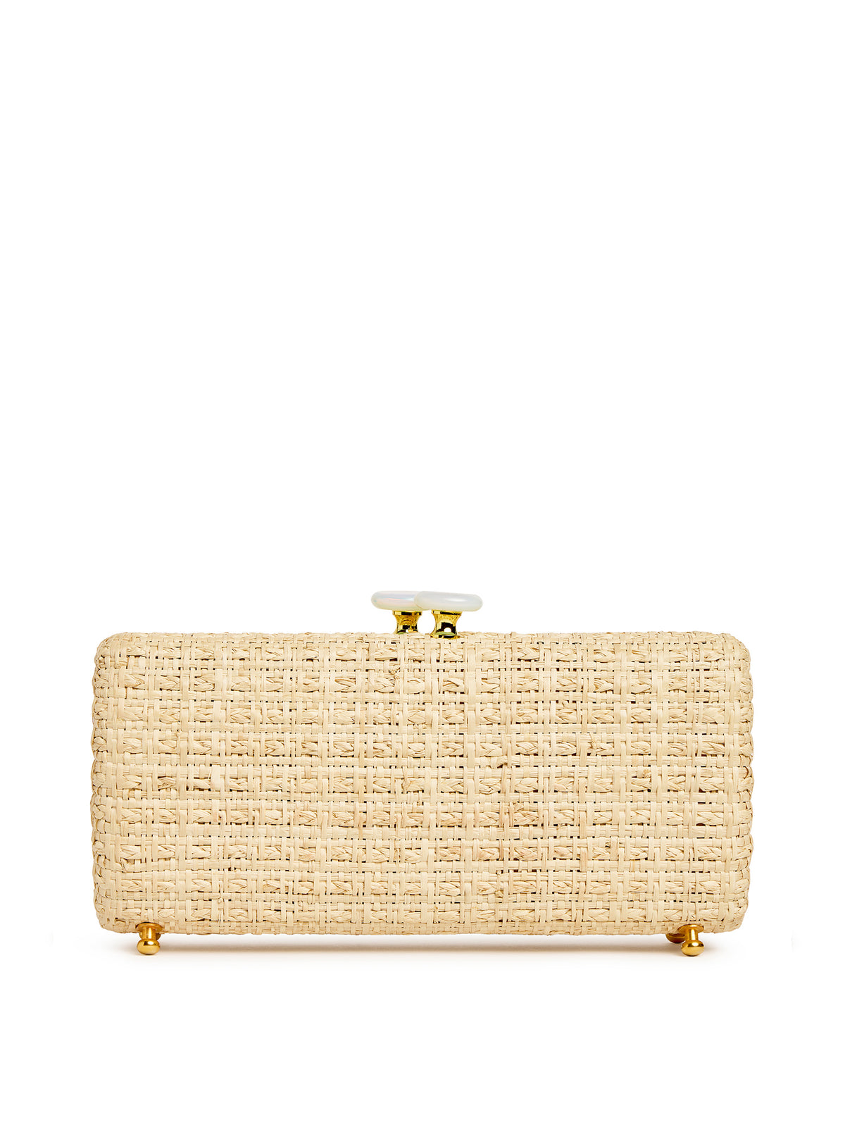 Akumal Raffia Clutch