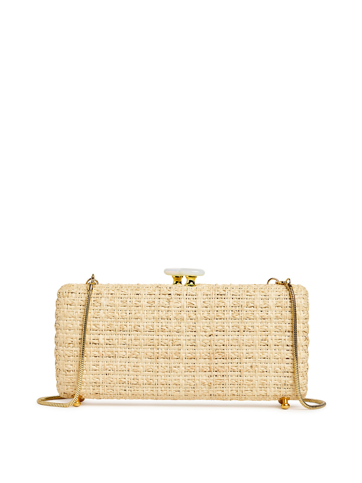 Akumal Raffia Clutch