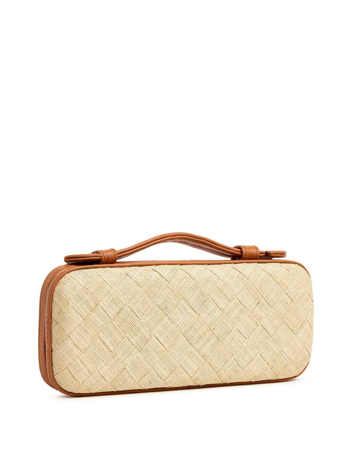 Raffia Gin Lane Clutch
