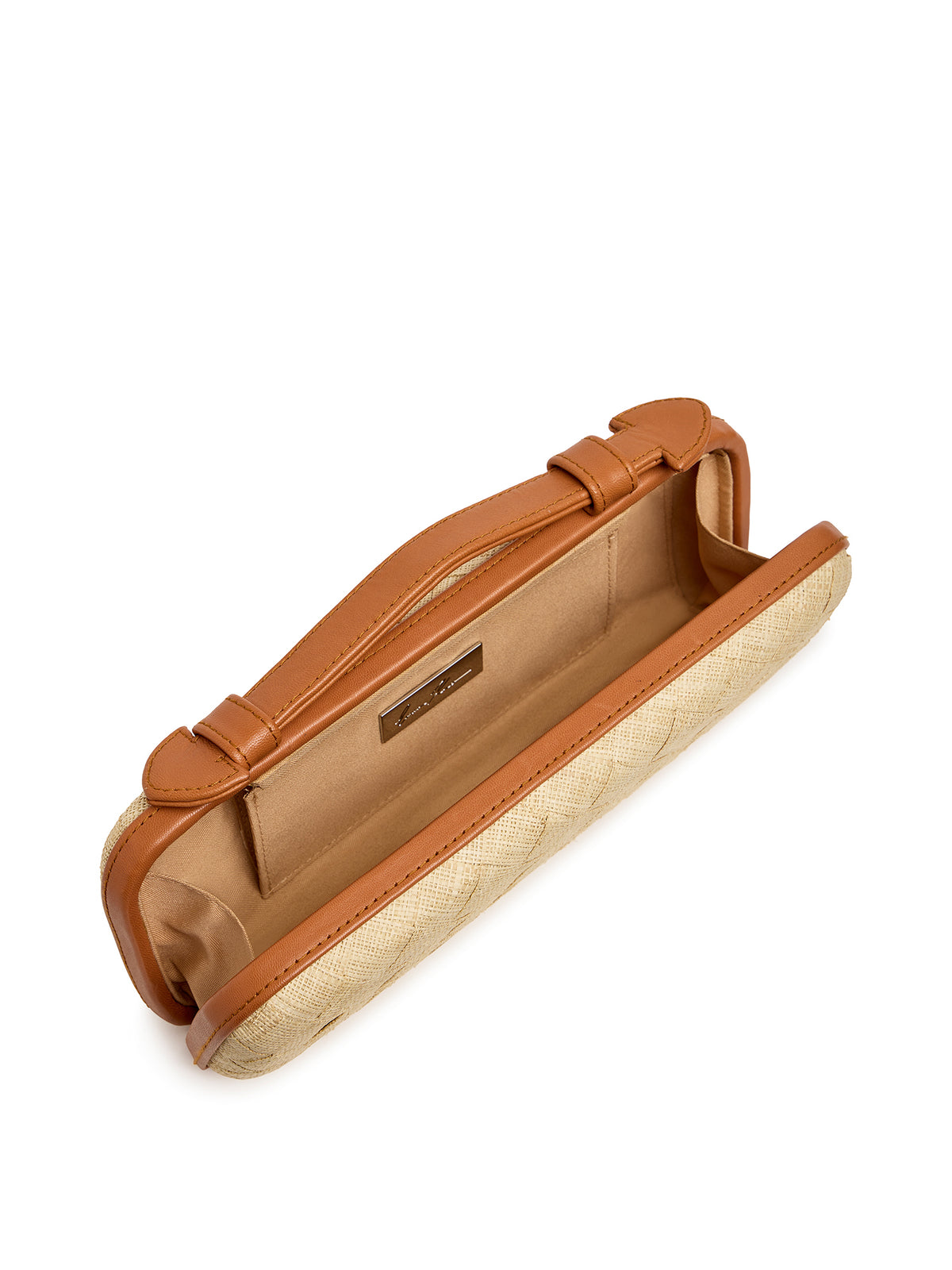 Raffia Gin Lane Clutch