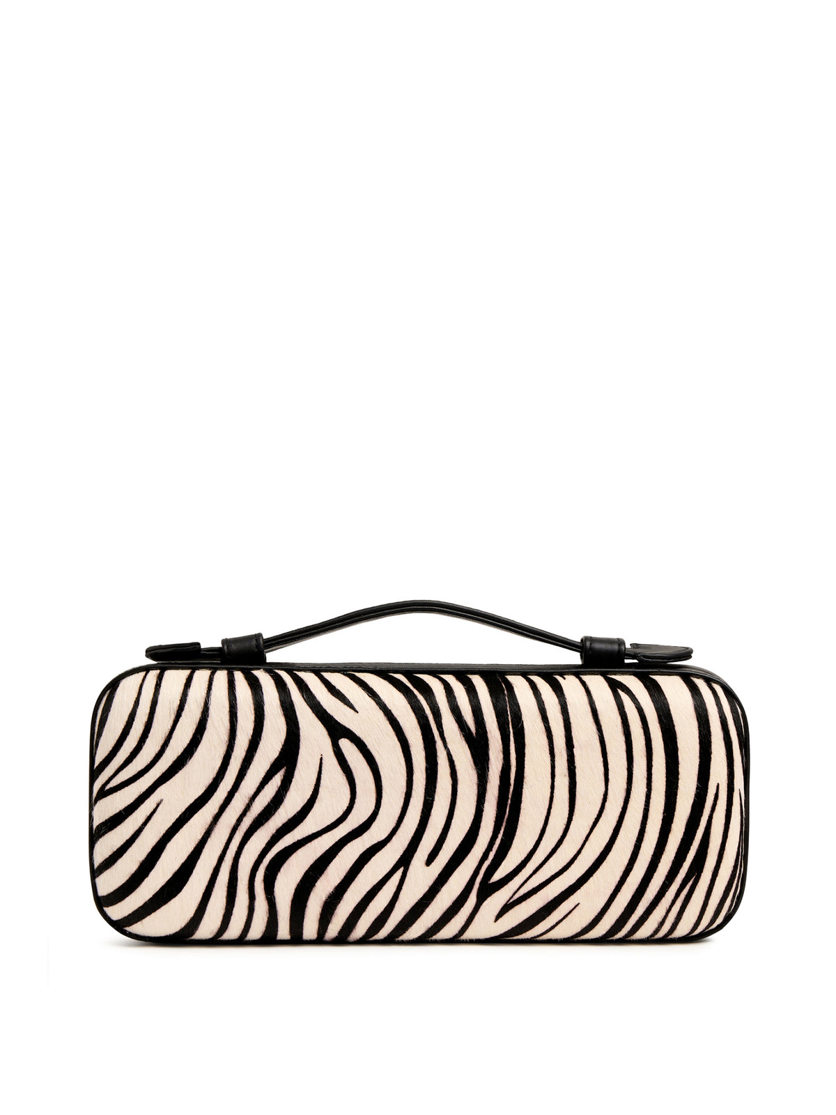 Zebra Ponyhair Gin Lane Clutch