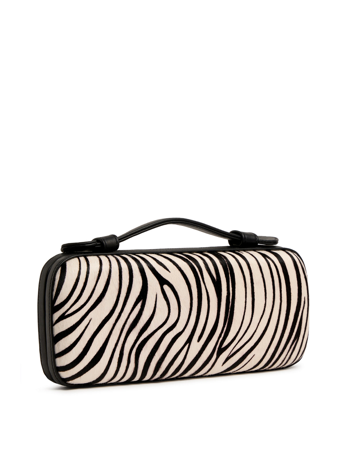 Zebra Ponyhair Gin Lane Clutch