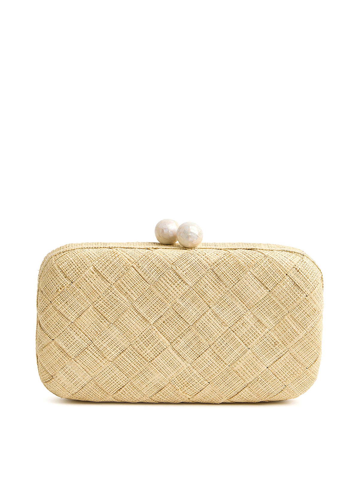 Halsey Raffia Clutch