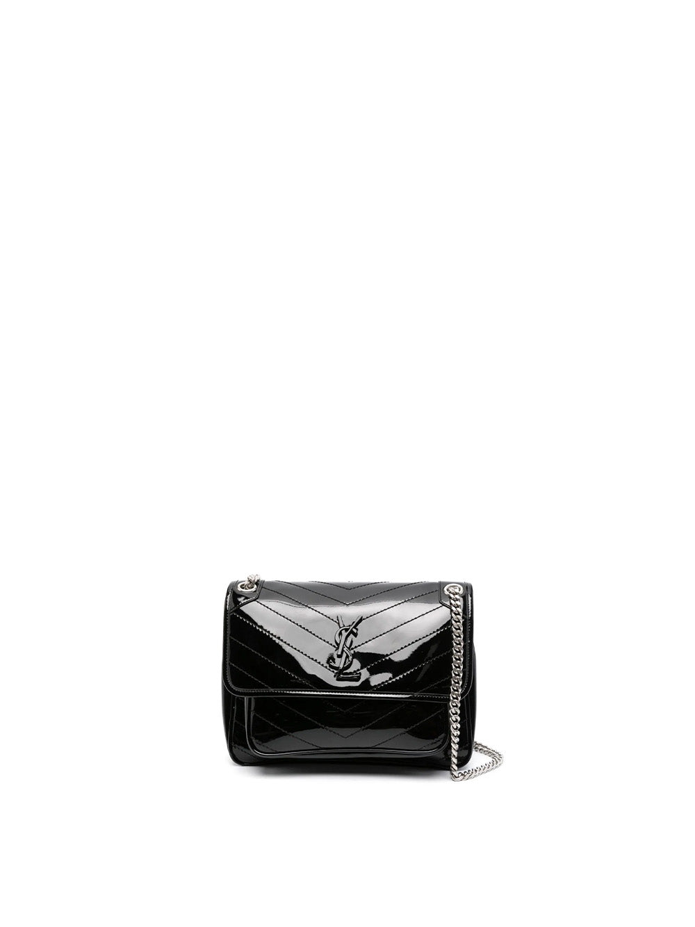 Patent leather satchel Coach White in Patent leather - 27659142
