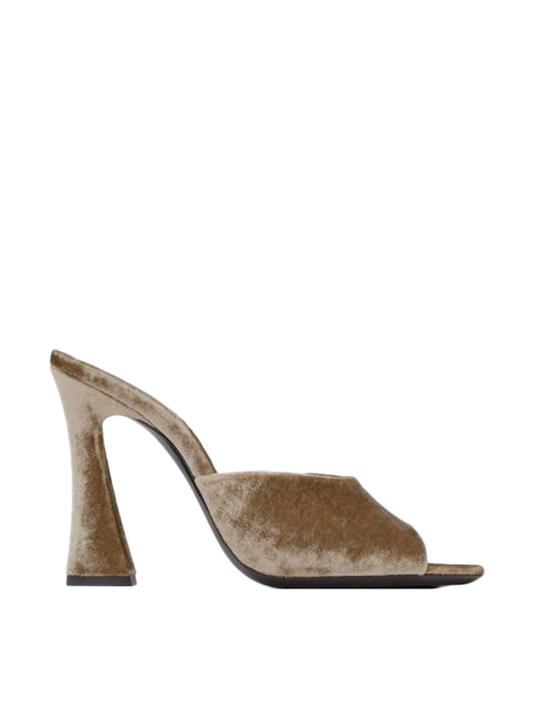 サンダル・ミュール CAREL SS25 Beige leather Banana pumps (BANANA BEIGE) Banana Pumps - Carel - Beige - Patent Leather