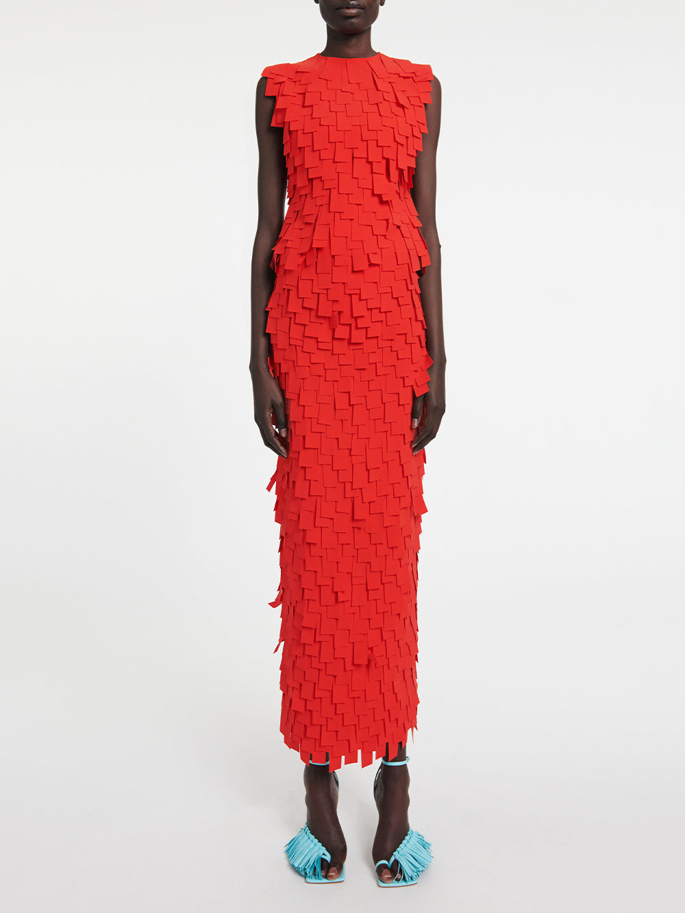 Ribbon-Fringed Top