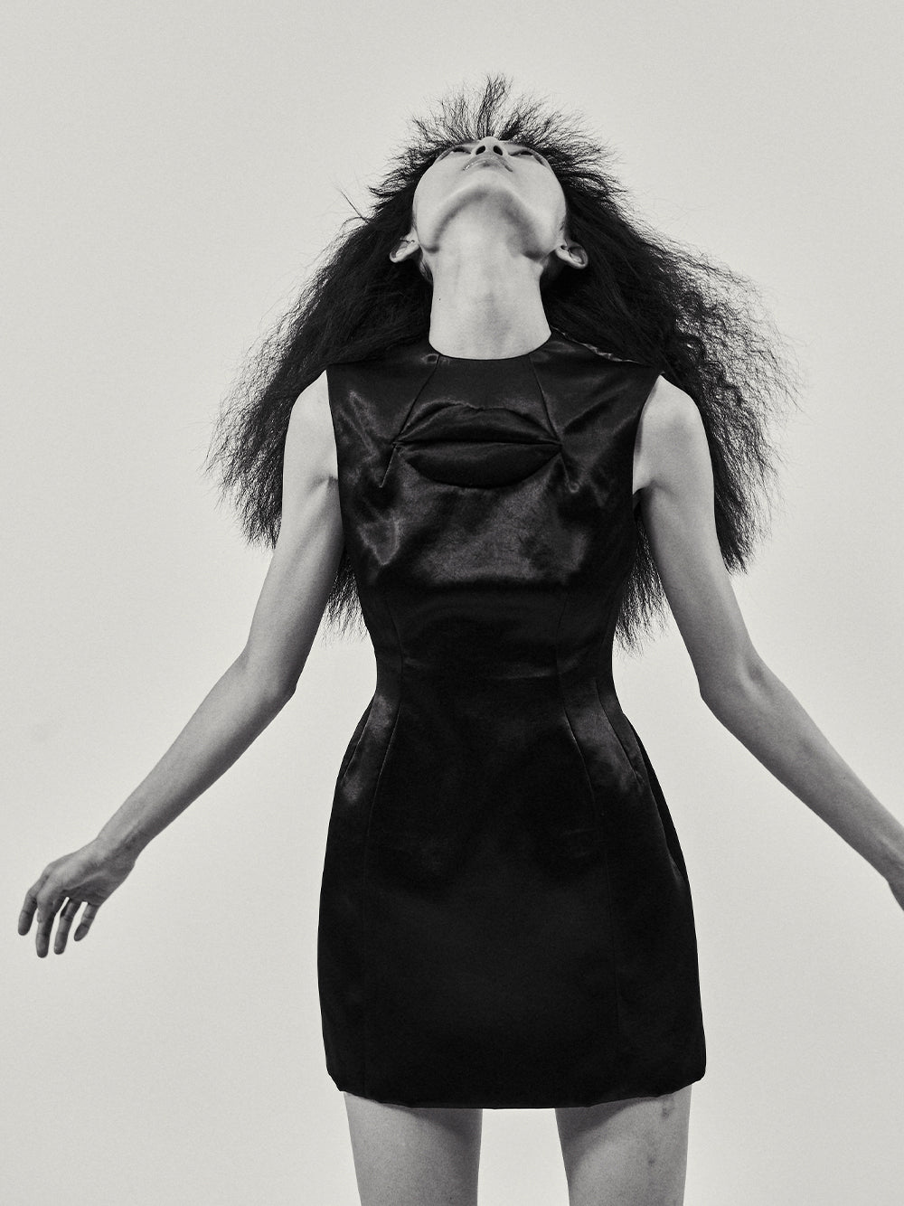 Collarless Corset Shirt