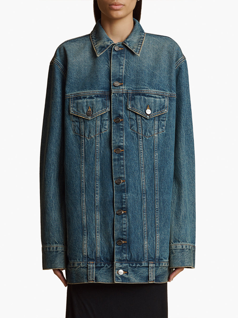 Ross jean jacket top