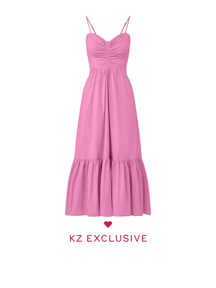 strapless open back dress Kirna Zabête exclusive Collection