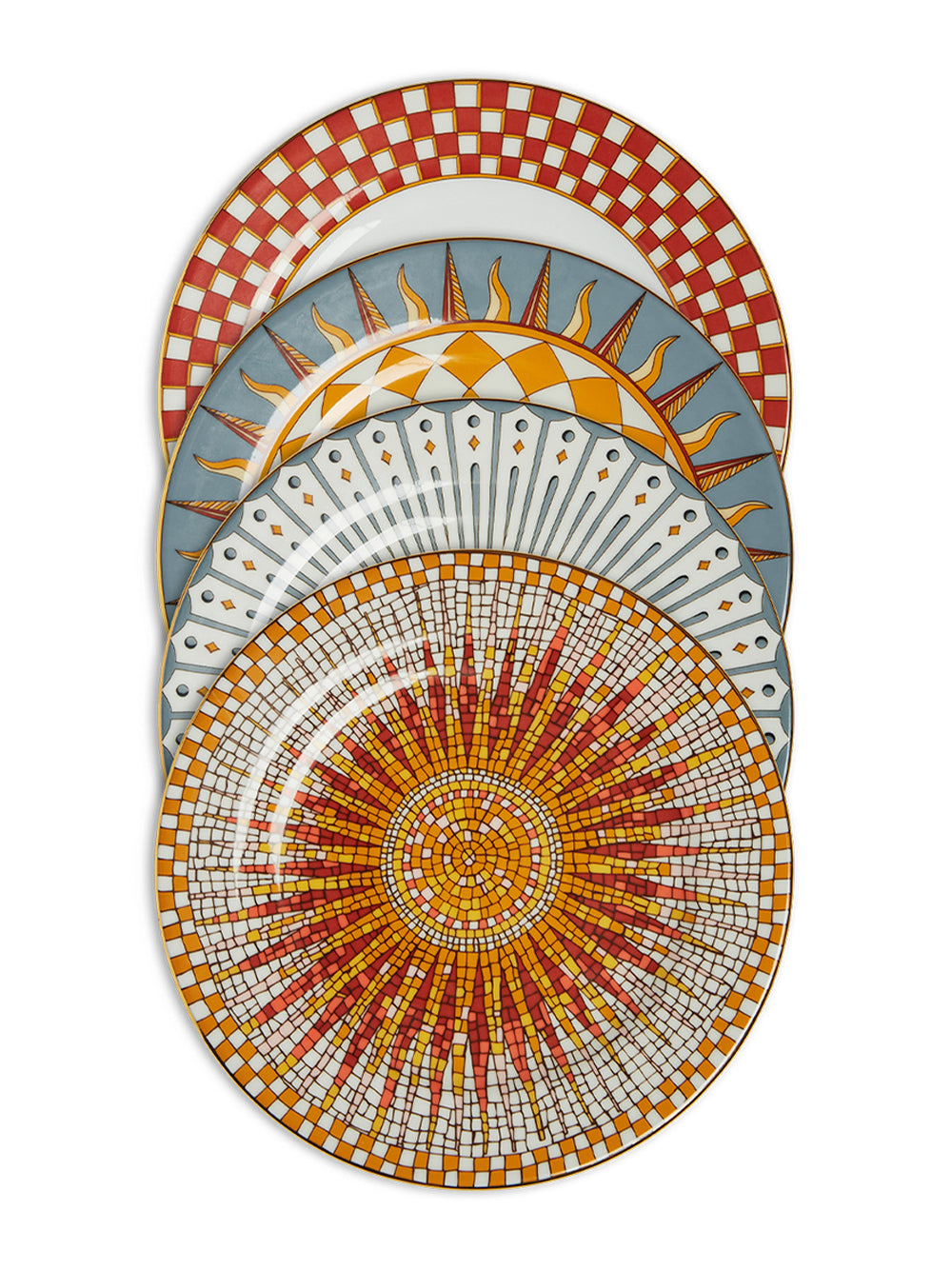 Set of 4 Dessert Plates