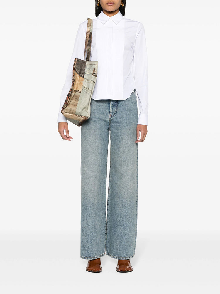 LOEWE | High-Rise Wide-Leg Jeans – Kirna Zabête