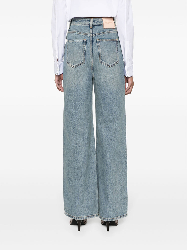 LOEWE | High-Rise Wide-Leg Jeans – Kirna Zabête LOEWE | High-Rise Wide-Leg Jeans – Kirna Zabête